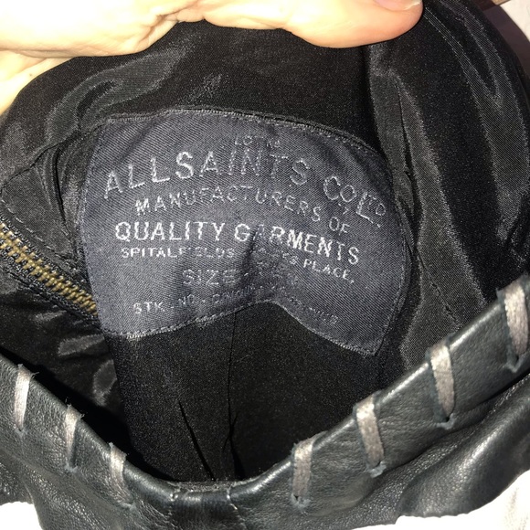 All Saints Co | Genuine Leather Corset Mini Dress - Picture 5 of 7